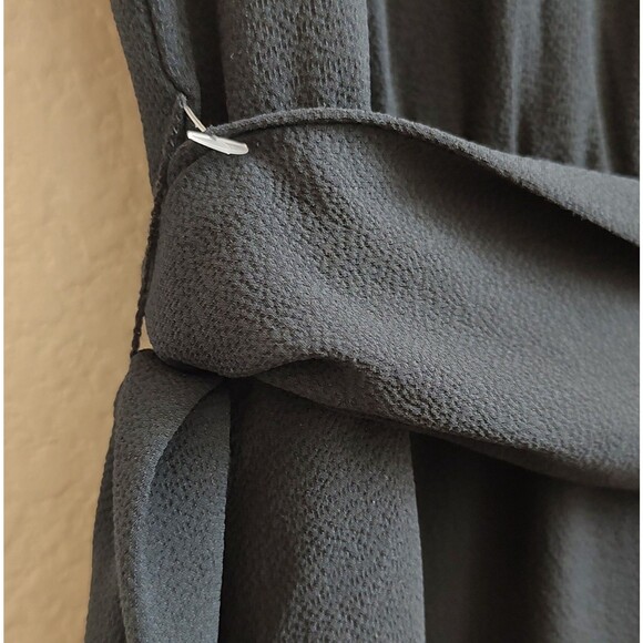 Sofia Jeans by Sofia Vergara Black Tiered Faux Wrap Dress - Picture 9 of 11